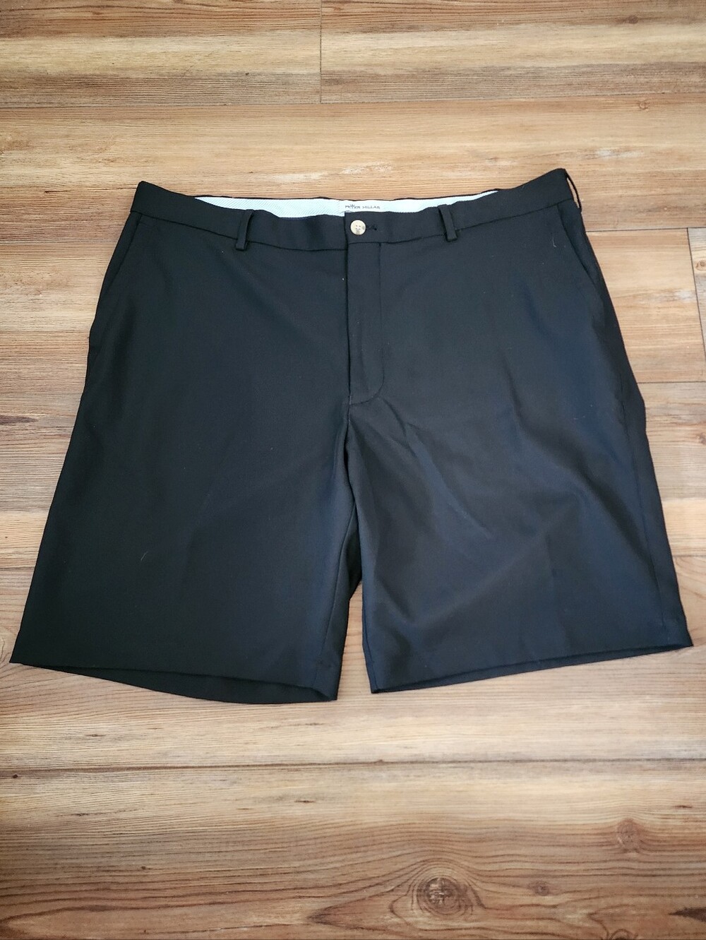 Peter Millar Salem Performance Shorts Mens 38 Black
